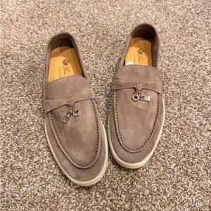 Loro piana Loafers with Charm Detail